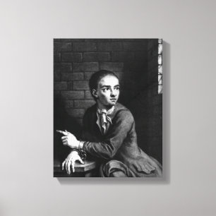 Jack Sheppard, graviert durch George-Weiß, 1728 Leinwanddruck