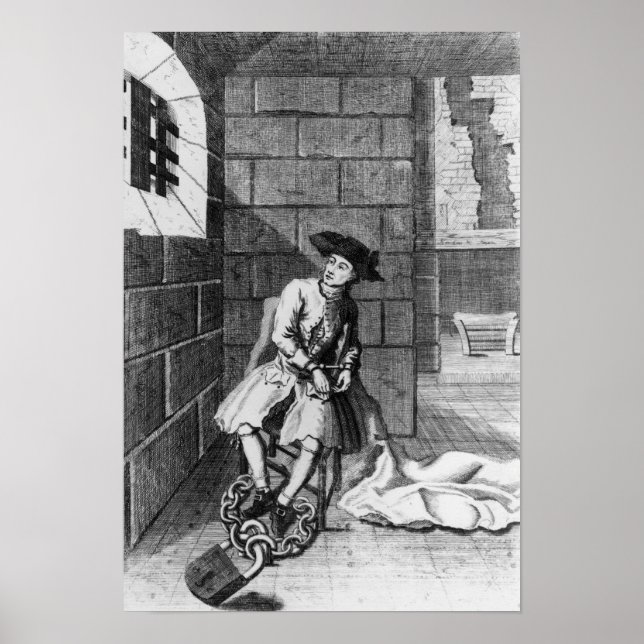 Jack Shepperd im Gefängnis Newgate, 1724 Poster (Vorne)