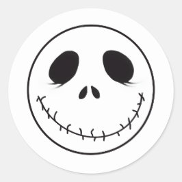 Jack Skellington Runder Aufkleber