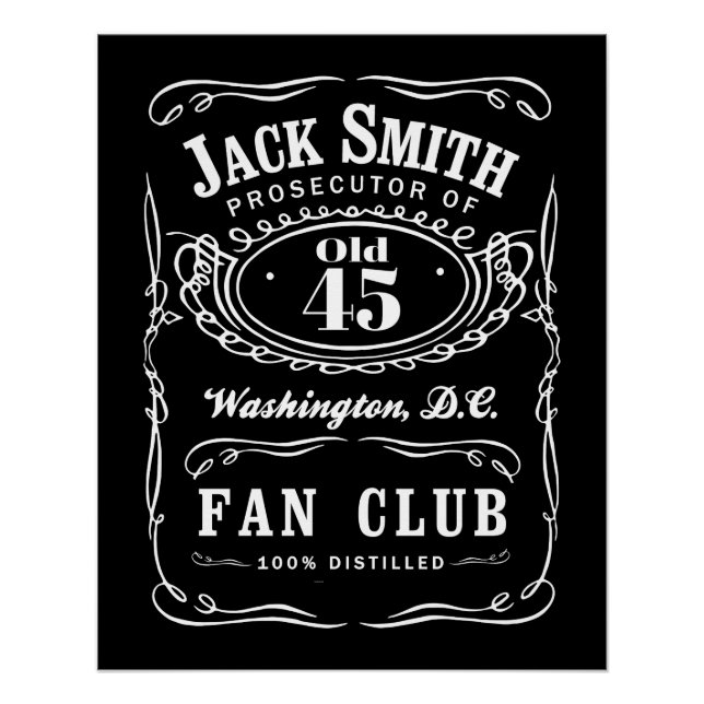 Jack Smith Fan Club Poster (Vorderseite)