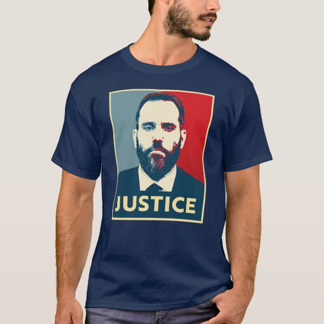 Jack Smith: JUSTIZ T-Shirt (Vorderseite)