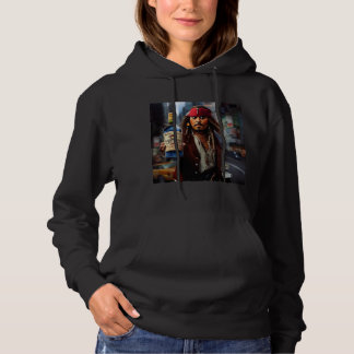 Jack Sparrow betrunken in New York City Hoodie