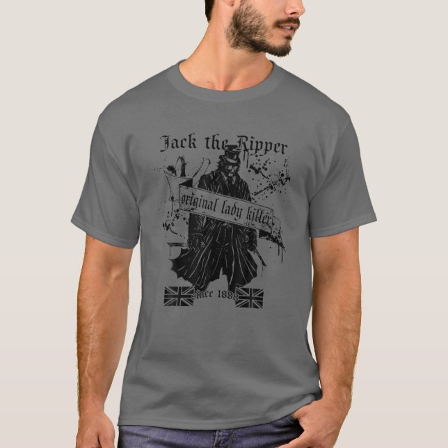 JACK THE RIPPER ORIGINAL LADY KILLER CLASSIC TRUE T-Shirt (Vorderseite)