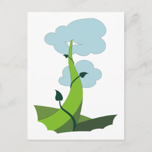 Jack und Beanstalk Postkarte