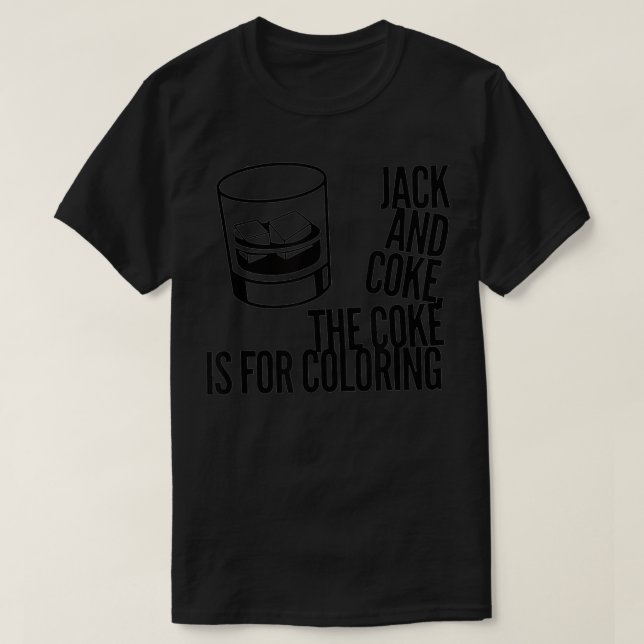 Jack und Cola T-Shirt (Design vorne)