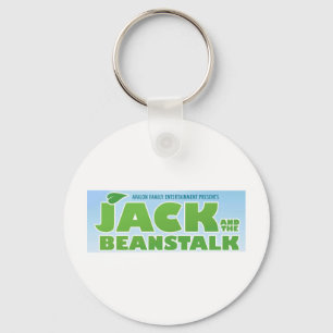 Jack und das Beanstalk-Logo Schlüsselanhänger