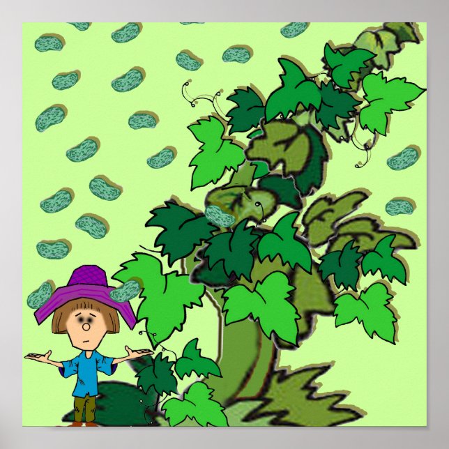 Jack und das Beanstalk-Poster Poster (Vorne)