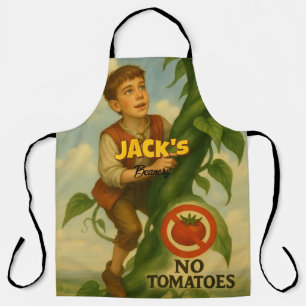 Jack und die Bohnenstange Personalisiert Schürze