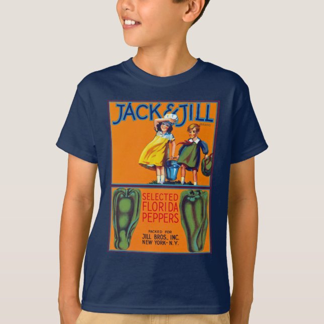 Jack und Jill Florida Paprikaschoten T-Shirt (Vorderseite)