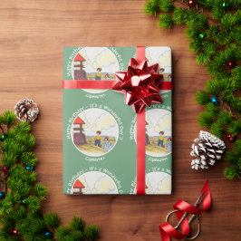 Jack und Jill Mother Goose Geburtstagsartikel Geschenkpapier