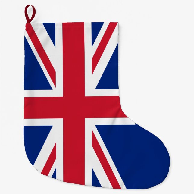 Jack United Kingdom Großer Weihnachtsstrumpf (Vorderseite)