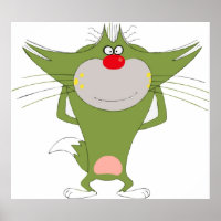 Jack-Vektor-Oggy und die Kakerlaken