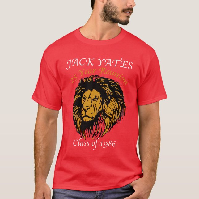 Jack Yates 25. Wiedersehen T-Shirt (Vorderseite)