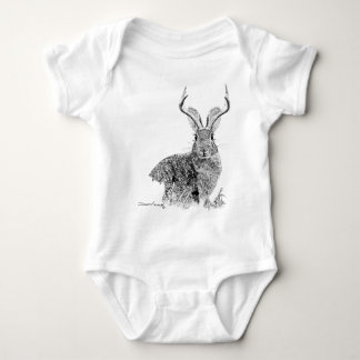Jackalope Baby Strampler