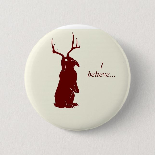 jackalope button (Vorderseite)