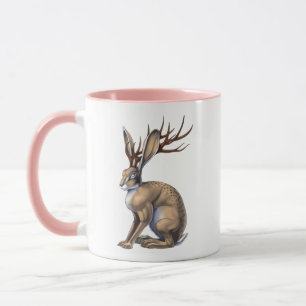 Jackalope Cryptid Animal Tasse