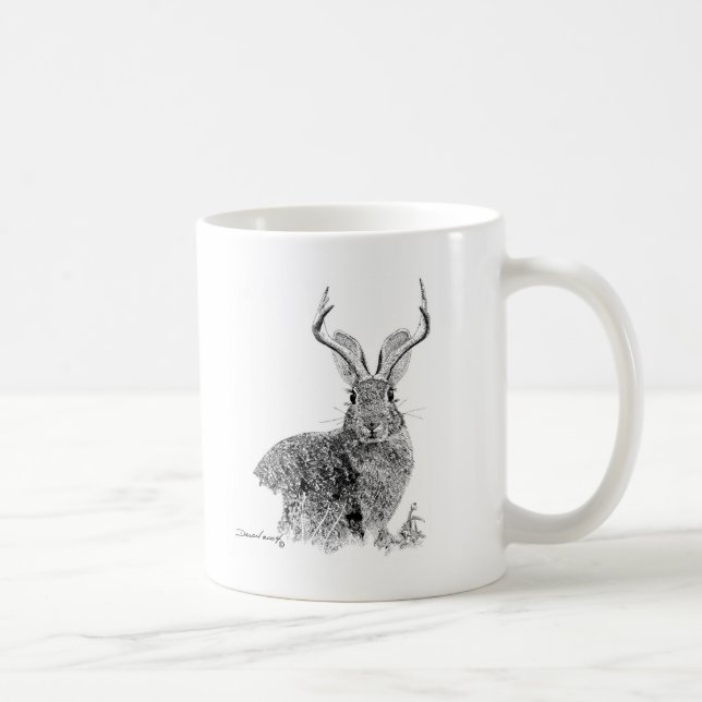 Jackalope Kaffeetasse (Rechts)