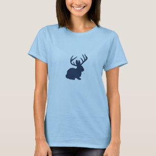 Jackalope Marine-Blau T-Shirt