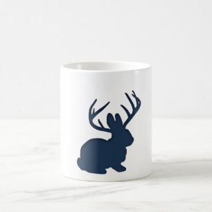 Jackalope Marine-Blau Tasse