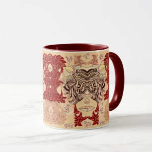 Jackalope Mask: Alice-Tasse Tasse