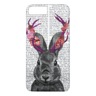 Jackalope mit rosa Antler iPhone 8 Plus/7 Plus Hülle
