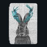 Jackalope mit türkisfarbenen Antlers iPad Mini Hülle<br><div class="desc">Tiere & Natur</div>