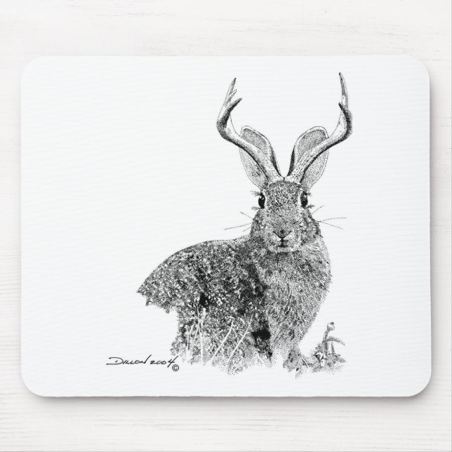 Jackalope Mousepad (Vorne)