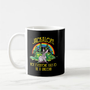 Jackalope nicht jeder muss ein einziger Regenbogen Kaffeetasse