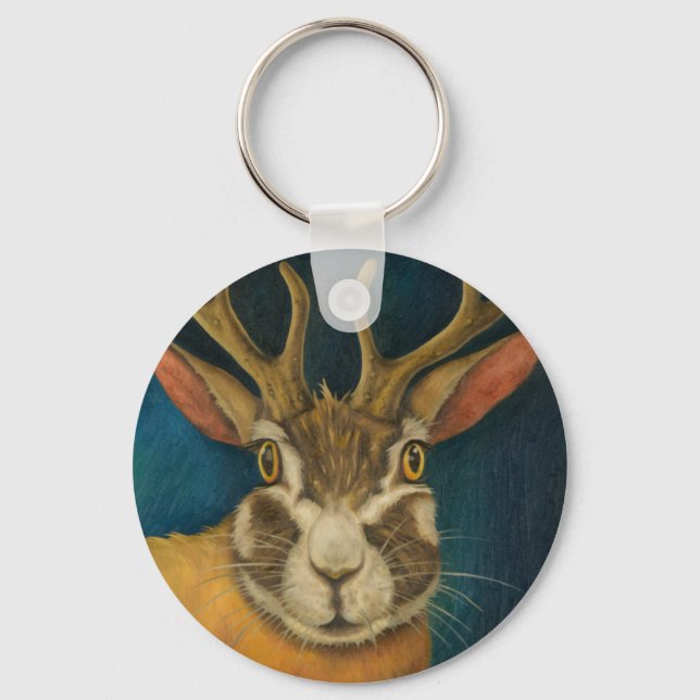 Jackalope Schlüsselanhänger (Vorderseite)
