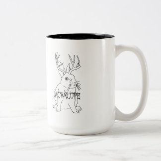 Jackalope Zweifarbige Tasse