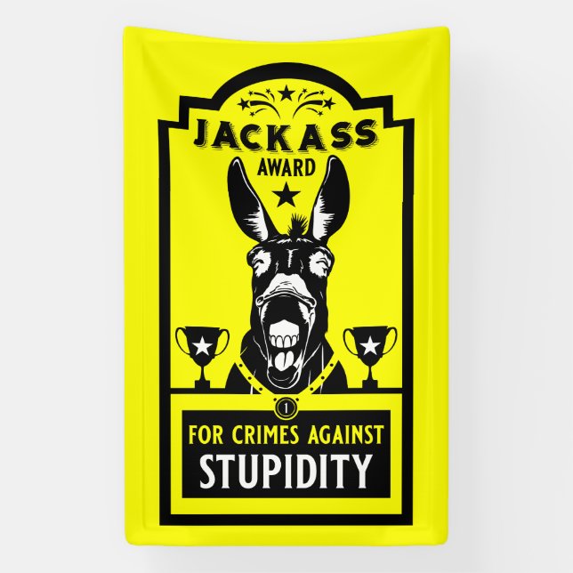 Jackass Award Banner (Vertikal)