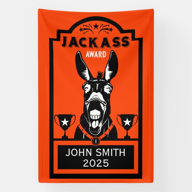Jackass Award Banner (Vertikal)