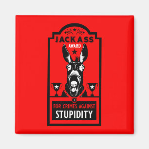Jackass Award Magnet