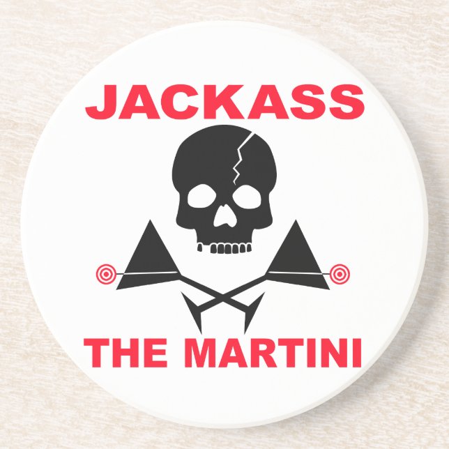 Jackass, Der Martini Coaster Untersetzer (Vorne)