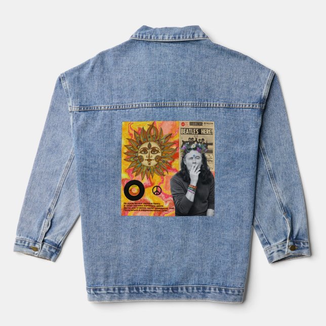 Jacket Hippie Jeansjacke (Rückseite)