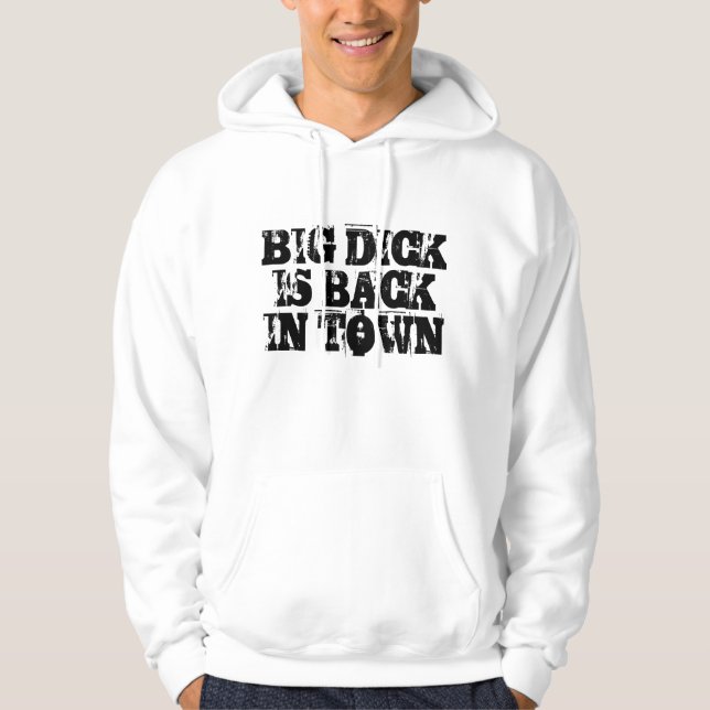 Jackett BIG DICK Hoodie (Vorderseite)