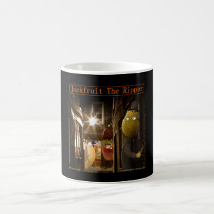 Jackfruit The Ripper Funny Rick London Kaffeetasse