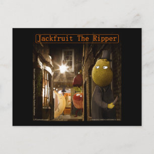 Jackfruit The Ripper Lustig Rick London Postkarte