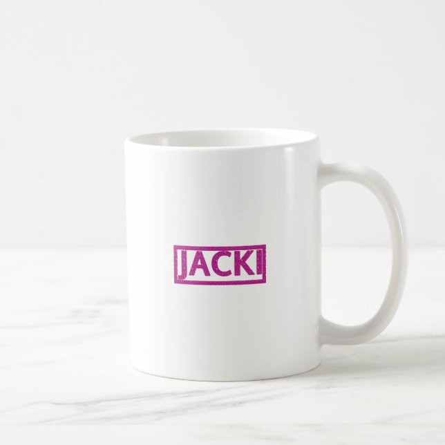 Jacki Briefmarke Kaffeetasse (Rechts)
