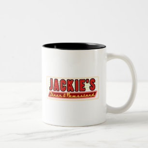 Jackie-Diner-Tasse Zweifarbige Tasse