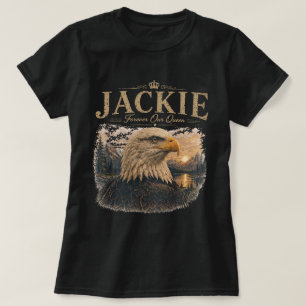 Jackie Forever Unsere Königin Weißkopfseeadler-Tri T-Shirt