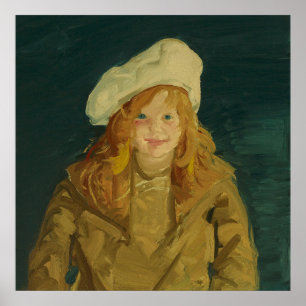 Jackie (Jacqueline Hudson) von George Bellows Poster