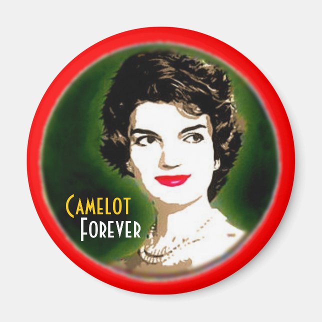 Jackie Kennedy Magnet (Vorne)