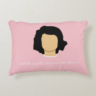 Jackie Kennedy-Onassis Accent Pillow Dekokissen