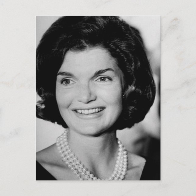 Jackie Kennedy Postkarte (Vorderseite)