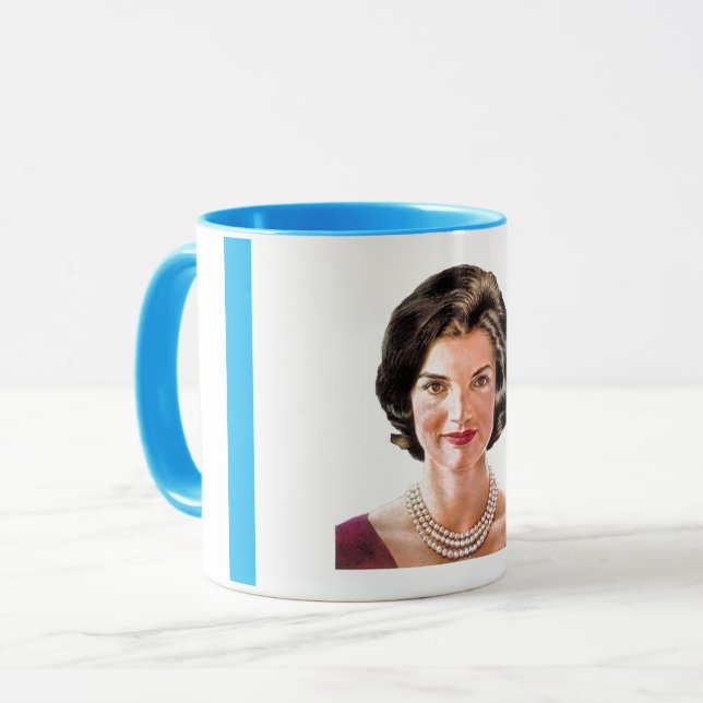 Jackie Kennedy Tasse (Vorderseite Links)