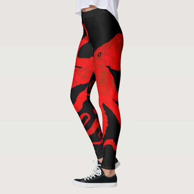 Jackie ❤ Krake - Leggings (Links)