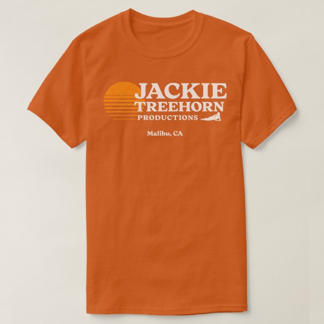 Jackie Treehorn Productions Malibu CA T-Shirt (Design vorne)