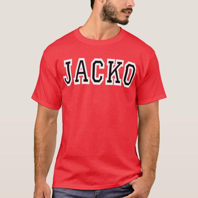 Jacko Ya Junge (rot) T-Shirt (Vorderseite)