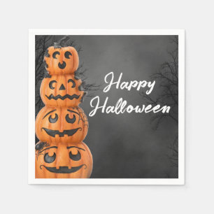 Jackolantern-Halloween-Party Serviette